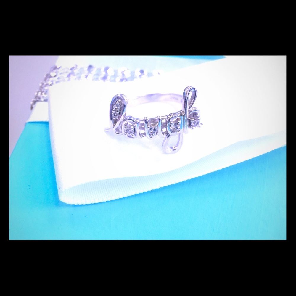 Gem Treasures Diamond “Laugh” Ring